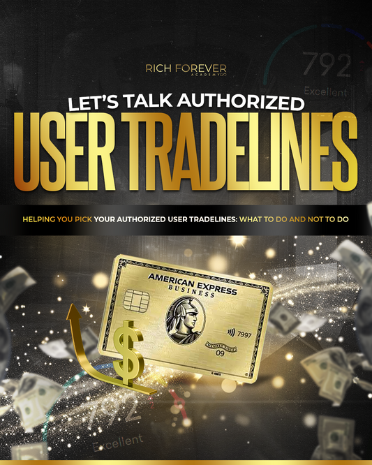 Let's Talk Authorized User Tradelines